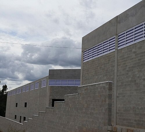 Instalação de Venezianas Industriais em Atibaia 2015